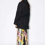 Prisme Ondulé Sequin Column Skirt in Multi — back view