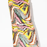 Prisme Ondulé Sequin Column Skirt in Multi — detail view