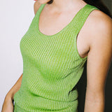 BLISSFUL LOVE WOVEN TANK TOP