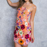 IN MY SPACE WOVEN MINI DRESS