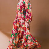 LEAVE YOU SPEECHLESS WOVEN MAXI DRESS