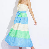 TAKE ME TO CABO WOVEN MIDI DRESS