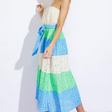 TAKE ME TO CABO WOVEN MIDI DRESS