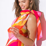 SWEETEN THE DAY WOVEN MIDI DRESS