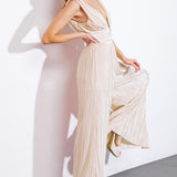 PURE AMBITION WOVEN JUMPSUIT