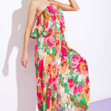 SWING OF THINGS PLISSE JUMPSUIT