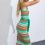 LET'S GO ABROAD SWEATER DRESS