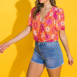 MADE FOR THE OCCASION WOVEN BODYSUIT