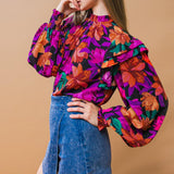 MOODY SWEETIE WOVEN TOP