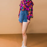 MOODY SWEETIE WOVEN TOP