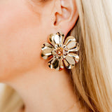 Shelby Flower Statement Earring