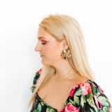 Shelby Flower Statement Earring