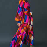 WISE WOMAN WOVEN MIDI DRESS