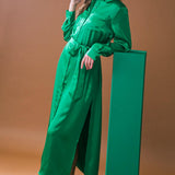 IT'S YOUR PLACE WOVEN MIDI DRESS