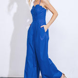 A BEAUTIFUL FEELING WOVEN JUMPSUIT