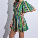 REFRESHING BEAUTY WOVEN ROMPER