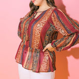 THRILLED FOR THIS WOVEN TOP
