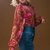 CRUSHING ON YOU WOVEN TOP