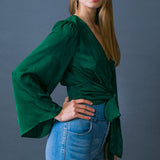 THE RIGHT ADDITION WOVEN TOP