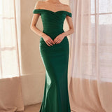 Ladivine Amoris T402 Dress Off the Shoulder Fitted Gown