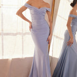 Ladivine Amoris T402 Dress Off the Shoulder Fitted Gown