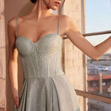 Ladivine Amoris T706 Dress Off the Shoulder Fitted Gown