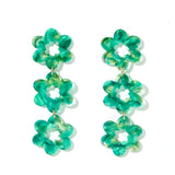 Zoey Statement Earrings - Bahama Mama