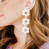 Zoey Statement Earrings - Milky Way