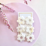 Zoey Statement Earrings - Milky Way